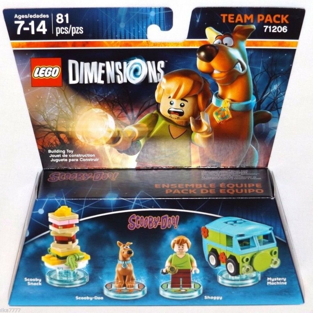 Lego Dimensions Scooby Doo team pack 71206 NEW SEALED BOX multi platform